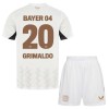 Camiseta de fútbol Bayer 04 Leverkusen Alejandro Grimaldo 20 Niño 2ª equipación 2024-25 Camiseta de fútbol Bayer 04 Leverkusen Alejandro Grimaldo 20 Niño 2ª equipación 2024-25